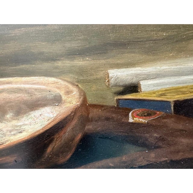 Mid 19th Century Still Life Oil Painting of Shells by August Holmberg For Sale - Image 4 of 8