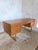 Mid-Century Teak Desk with Sleigh Legs For Sale - Image 6 of 7