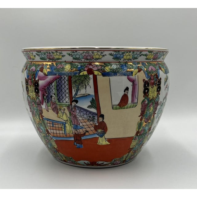 Hand-Painted Porcelain Fish Tank, 1890s For Sale - Image 15 of 15