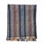 Brunschwig & Fils 4 Ply Thai Silk Fabric in Steel Gray With Plum, Amethyst and Navy Blue Stripe, 2.67 Yards For Sale - Image 4 of 8