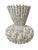 The Lemieux et Cie Textured White Brutalist Vilette Vase from Portugal is a contemporary piece of ceramic art, standing at...
