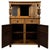 Antique English Golden Oak Court Cabinet, 1900s For Sale - Image 3 of 13