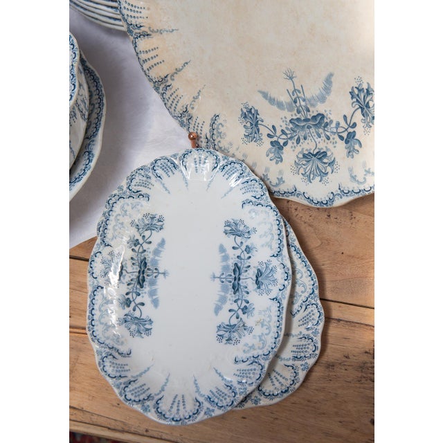 Earthenware Tableware from Saint Amand Hamage, 1890s, Set of 42 For Sale - Image 15 of 18