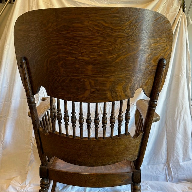 Late 18th Century Victorian Armchair Rocker For Sale - Image 4 of 7