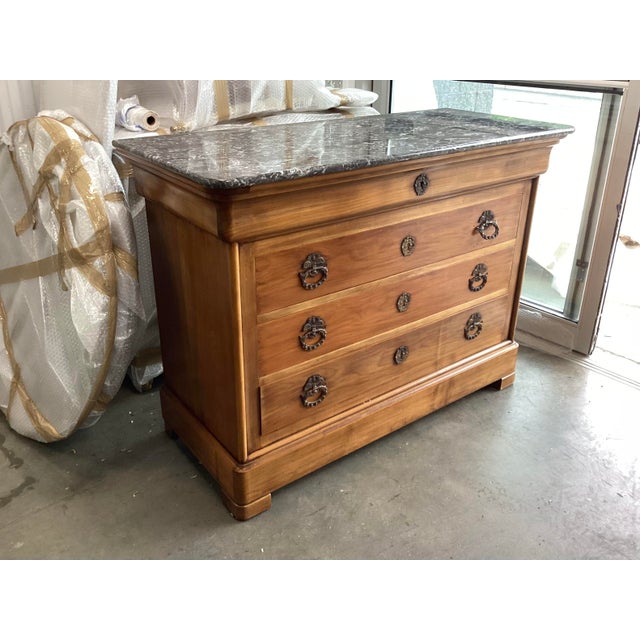 You will love the patina on this Louis-Philippe style French Cherry chest. The cherry wood is warm and rich in color while...