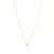 Metal Princess-Cut Diamond Solitaire Pendant Necklace in 14k Yellow Gold For Sale - Image 7 of 15