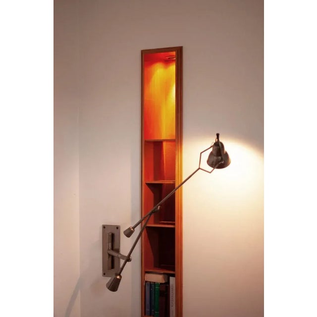 Vintage French Wall Lamp by Edouard Wilfred Buquet, 1930 For Sale - Image 4 of 11