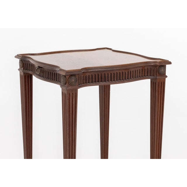 Louis XVI Style Mahogany Side Tables, 2 For Sale In New York - Image 6 of 9