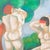 Nude Women Bathers Pastel Painting by Catherine Bres-Rhocanges, Late 20th Century For Sale In Atlanta - Image 6 of 14