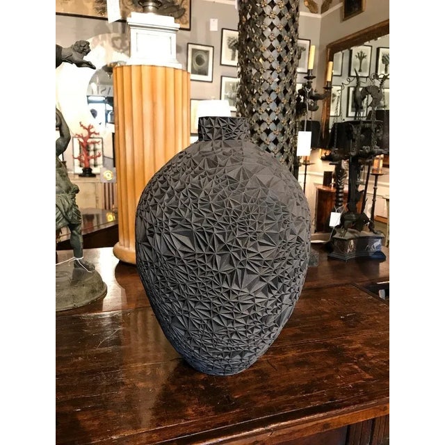 Modern Ceramic Vase ‘Primavera’ by Leah Jensen For Sale - Image 3 of 13