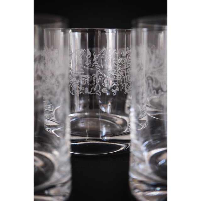 Glasses by Mariana Isra for Ribes the Art of Glass, 1990s, Set of 6 For Sale - Image 10 of 18