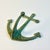 1970s Vintage Nautical Coastal Arts & Crafts Cast Iron Anchor Wall Hook For Sale - Image 6 of 9