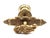 Victorian style unique passage door handle set made of brass with a polished finish. One side features a swan motif lever...