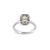 Early 21st Century Tiffany & Co. Soleste Platinum 18k Gold Intense Yellow Diamond Engagement Ring, Size 6 For Sale - Image 5 of 9