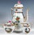 Baroque Fleurs Des Indes Coffee and Dessert Set for Six People from Herend, Set of 21 For Sale - Image 3 of 10
