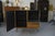 Oak Secretary Sideboard with Leather Top and Compass Feet, 1960s For Sale - Image 11 of 14