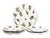 Vintage French Porcelain Oyster Set, 6 Plates & Platter For Sale In Los Angeles - Image 6 of 7