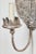 Antique, Silver Plated Chinoiserie Sconces - A Pair For Sale In Los Angeles - Image 6 of 12