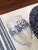 Glass Mid 20th Century Blue Willow Wine Glasses Set 8 For Sale - Image 7 of 12