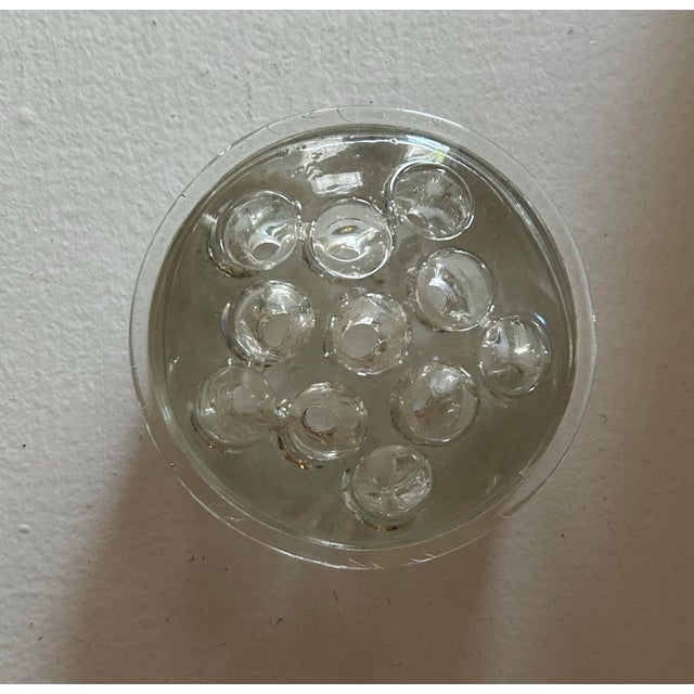 Vintage Glass Flower Frogs- Set of 2 For Sale In Chicago - Image 6 of 6