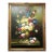 Late 20th Century Large Original Vibrant Floral Still Life Oil on Canvas For Sale