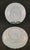 Italian Vintage Amm Faenza Garofano 8" Salad Plates (2) – Hand-Painted Italian Majolica Carnation Motif For Sale - Image 3 of 5