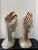 Silver 1980s Art Deco Revival Busts After Lora Marx -a Pair For Sale - Image 8 of 15