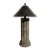 1980s Faux Stone Architectural Column Lamp For Sale