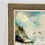 Wood Mid-Century Impressionist Coastal Seascape Original Oil Painting, “Old North Sea”. For Sale - Image 7 of 13
