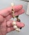 Metal Vintage Signed Napier Jewel-Tone Rhinestone & Faux-Pearl Beaded Bracelet, 1991 For Sale - Image 7 of 9