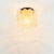 Mid-Century Modern Amber Bubble Glass Ceiling Light by Helena Tynell for Limburg, Germany, 1960s For Sale - Image 6 of 10