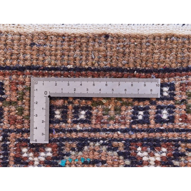 Brown Middle Eastern Sharoug Mir Rug For Sale - Image 8 of 9