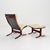 Set of Mid-Century Modern Siesta Chair and Ottoman in Cream White Leather by Ingmar Relling, 1970s For Sale - Image 5 of 18