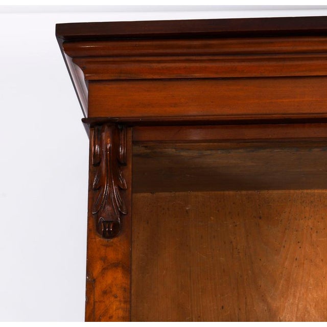 Antique 19th Century Victorian Open Bookcase For Sale - Image 6 of 11