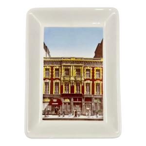 Vintage Luchow's Nyc Restaurant Ceramic Ashtray Catchall Dish