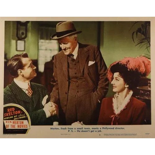 Merton of the Movies, USA 1948, Director: Robert Alton, Cast: Red Skelton, Charles D. Brown, Virginia O'Brien. The lobby...