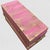 Handcrafted Steamer Trunk in Golden Pink For Sale - Image 4 of 5