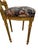 Gold Antique French Louis XIV Gold Leaf Side Accent Harp Small Chair For Sale - Image 8 of 10