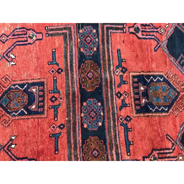 Vintage Wool Kurdish Rug For Sale - Image 5 of 15