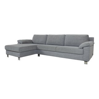 Grey Fabric Corner Sofa from Ewald Schillig For Sale
