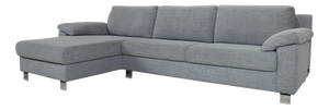 Grey Fabric Corner Sofa from Ewald Schillig
