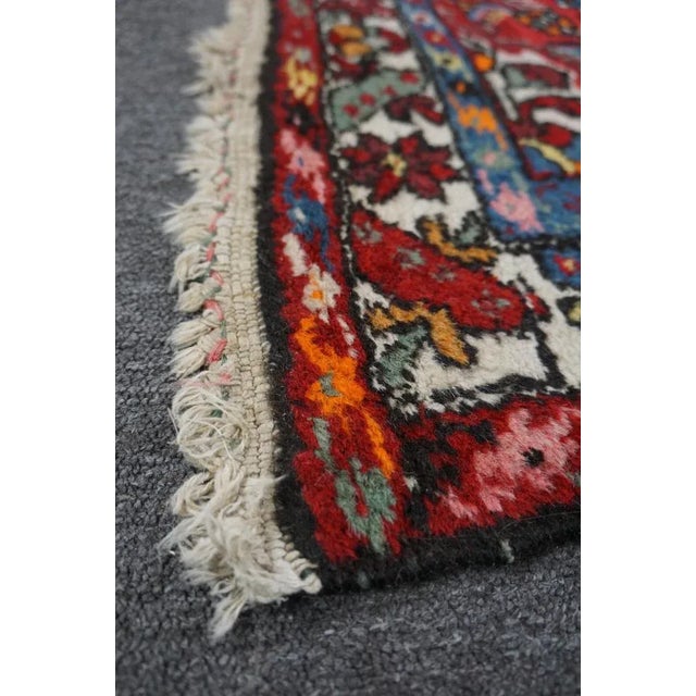 Hand Knotted Rug with Tassels For Sale - Image 5 of 6