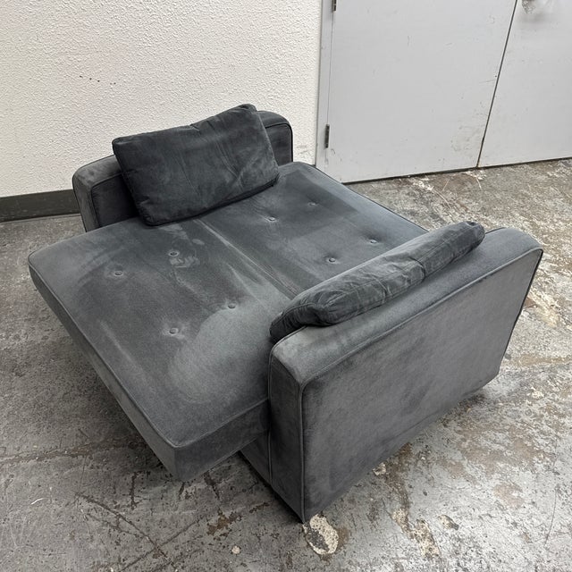 Twin Size Serta Convertible Sleeper Chair For Sale - Image 9 of 12