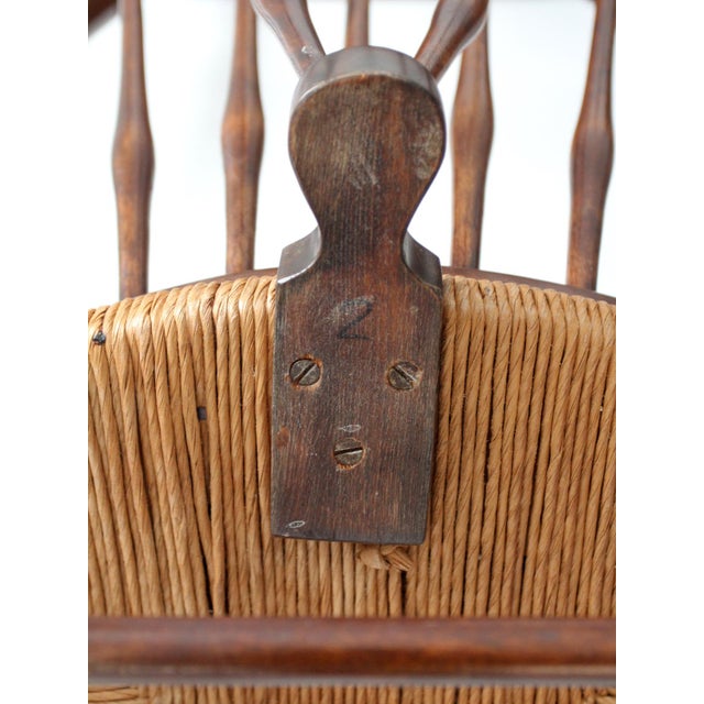 Vintage Windsor Armchair Set of 4 For Sale - Image 17 of 18