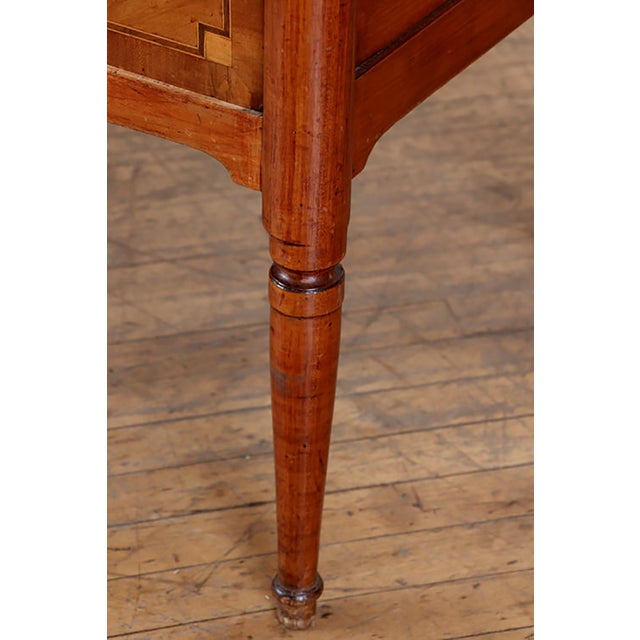 Early 19th Century Antique French Parquetry Commode in the Neoclassic Manner For Sale - Image 5 of 7