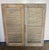 French Provincial 19th Century Antique French Provincial Distressed Wood Shutters, Pair For Sale - Image 3 of 8