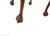 Chippendale Mahogany Chippendale Side Table - Sunburst Inlay & Claw Feet For Sale - Image 3 of 5