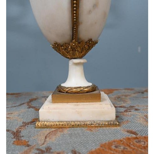 French Louis XVI Revival Gilt Marble Candelabras, 1890s, Set of 2 For Sale - Image 16 of 18