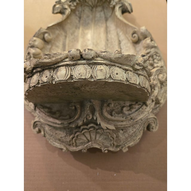 Vintage MCM Decorative Architecture Wall Niche With Abundance of Details For Sale - Image 9 of 9