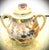 Antique Porcelain Japanese Scenic Kutani Three Piece Tea Service For Sale - Image 9 of 16